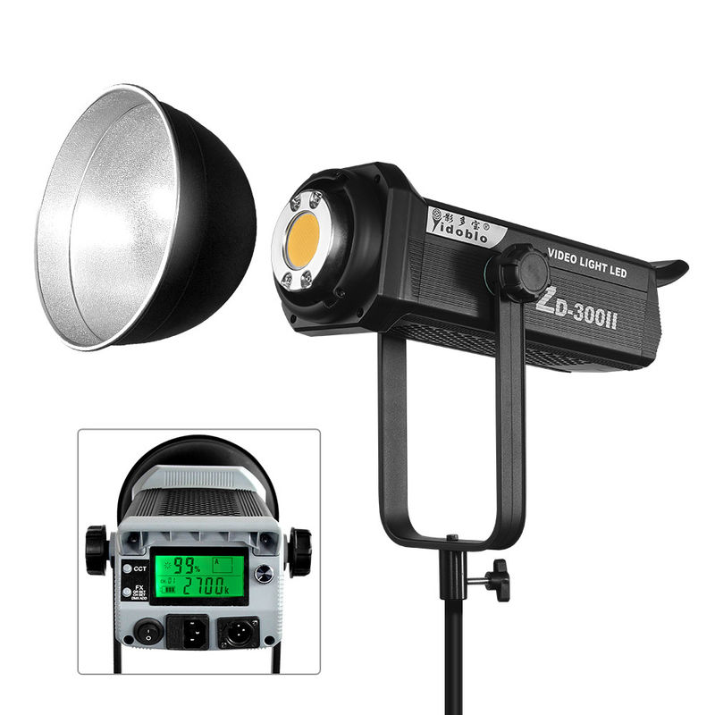Bi Color 300W Daylight Photography Lights 2700K 7500K Sun Light LED ...